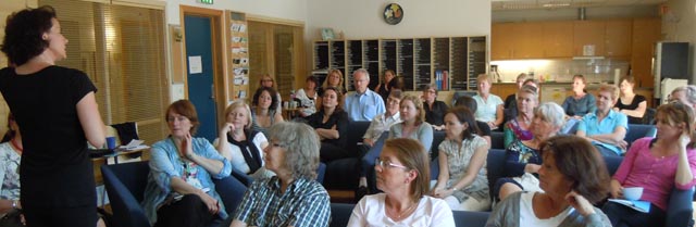 Karette presents at Haug